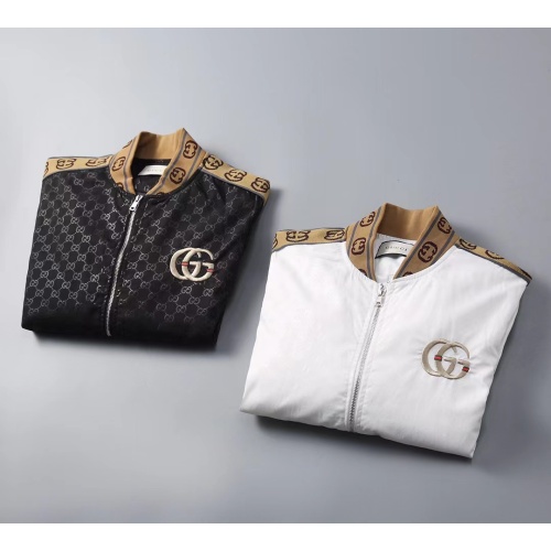 Replica Gucci Jackets Long Sleeved For Men #1260119 $52.00 USD for Wholesale