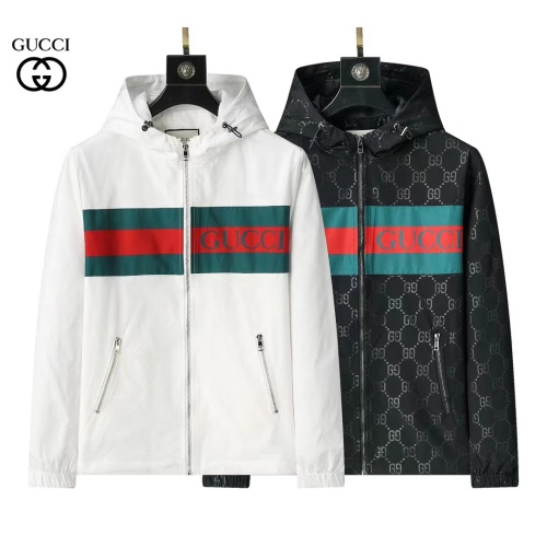 Replica Gucci Jackets Long Sleeved For Men #1260156 $52.00 USD for Wholesale