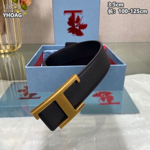 Replica Tods AAA Quality Belts For Men #1260195 $68.00 USD for Wholesale