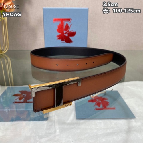 Replica Tods AAA Quality Belts For Men #1260199 $68.00 USD for Wholesale