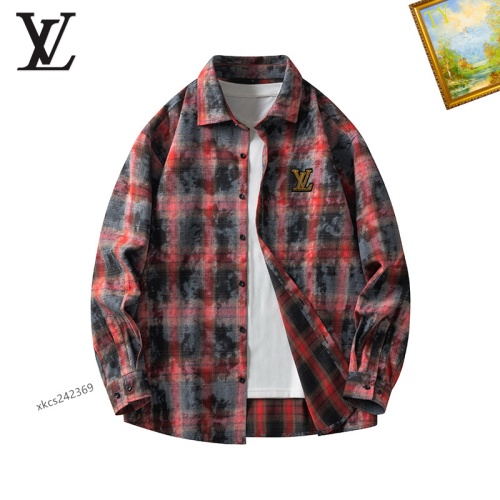 Cheap Louis Vuitton LV Shirts Long Sleeved For Men #1260338, $$40.00 USD On Louis Vuitton LV Shirts