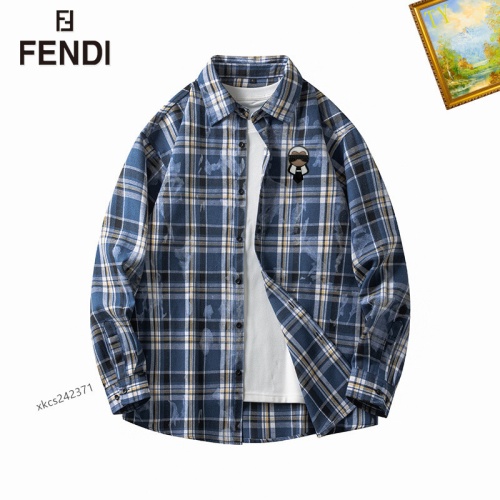 Cheap Fendi Shirts Long Sleeved For Men #1260346, $$40.00 USD On Fendi Shirts