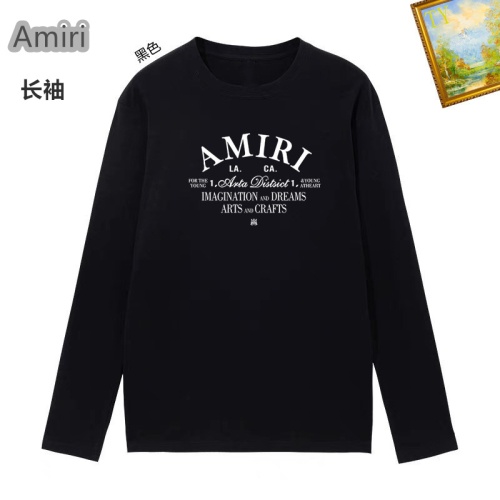 Cheap Amiri T-Shirts Long Sleeved For Unisex #1260417, $$34.00 USD On Amiri T-Shirts