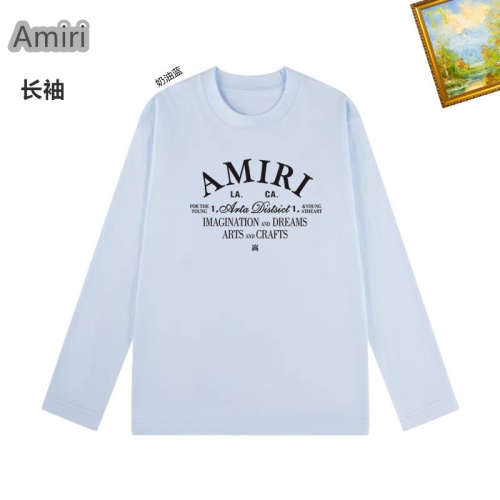 Cheap Amiri T-Shirts Long Sleeved For Unisex #1260419, $$34.00 USD On Amiri T-Shirts