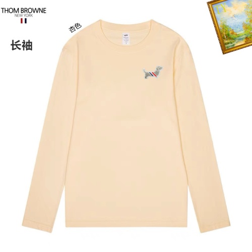 Cheap Thom Browne TB T-Shirts Long Sleeved For Unisex #1260446, $$34.00 USD On Thom Browne TB T-Shirts