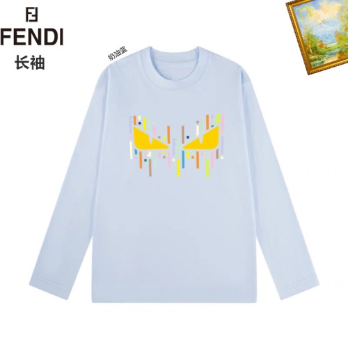 Cheap Fendi T-Shirts Long Sleeved For Unisex #1260459, $$34.00 USD On Fendi T-Shirts