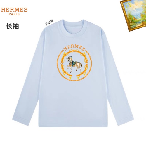 Cheap Hermes T-Shirts Long Sleeved For Unisex #1260479, $$34.00 USD On Hermes T-Shirts