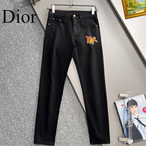 Replica Christian Dior Jeans For Men #1260703 $48.00 USD for Wholesale