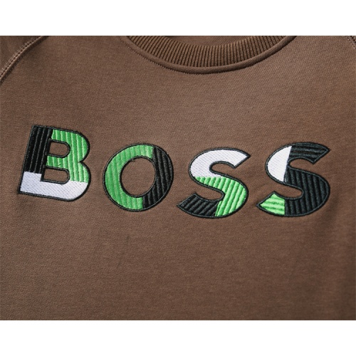 Replica Boss Hoodies Long Sleeved For Men #1260730 $36.00 USD for Wholesale