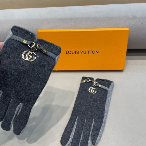 Replica Gucci Gloves #1260774 $40.00 USD for Wholesale