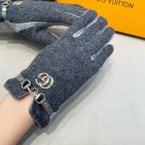 Replica Gucci Gloves #1260774 $40.00 USD for Wholesale