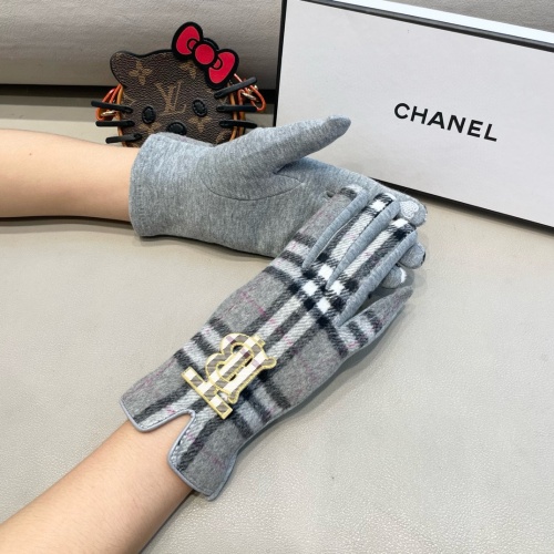 Replica Burberry Gloves #1260780 $40.00 USD for Wholesale