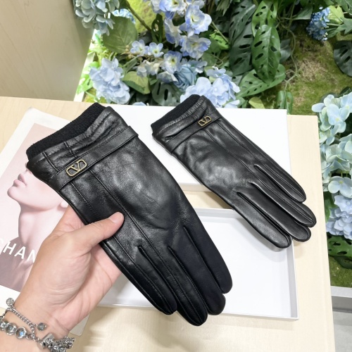 Replica Valentino Gloves For Women #1260804 $52.00 USD for Wholesale