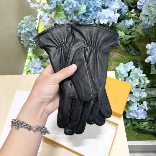 Replica Louis Vuitton LV Gloves For Women #1260809 $42.00 USD for Wholesale