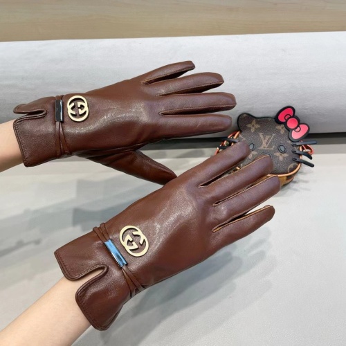 Replica Gucci Gloves For Women #1260811 $48.00 USD for Wholesale