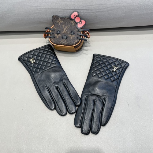 Cheap Louis Vuitton LV Gloves For Women #1260813, $$45.00 USD On Louis Vuitton LV Gloves