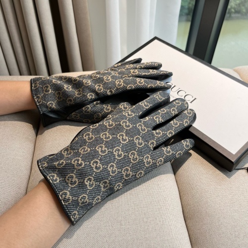 Replica Gucci Gloves For Women #1260826 $52.00 USD for Wholesale