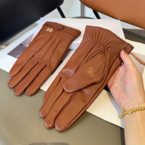 Replica Dolce & Gabbana Gloves For Men #1260837 $48.00 USD for Wholesale