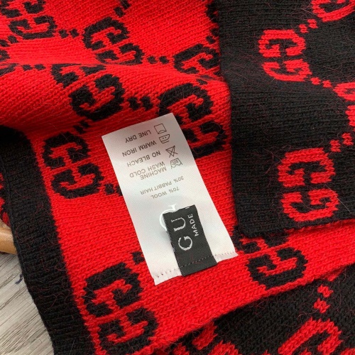 Replica Gucci Hat and Scarf Set #1260876 $52.00 USD for Wholesale