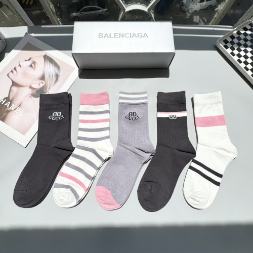 Cheap Balenciaga Socks #1261067, $$27.00 USD On Balenciaga Socks