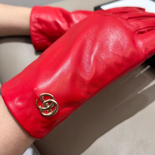 Replica Gucci Gloves For Women #1261197 $42.00 USD for Wholesale