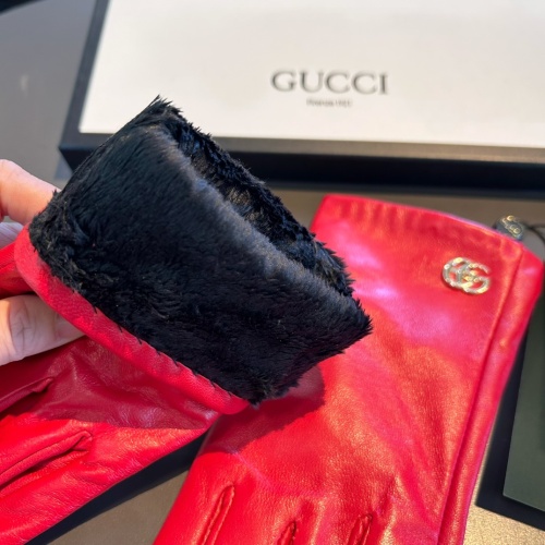 Replica Gucci Gloves For Women #1261197 $42.00 USD for Wholesale