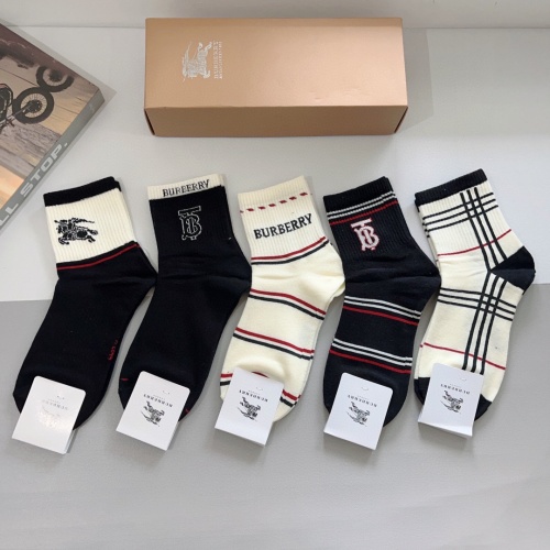 Cheap Burberry Socks #1261215, $$27.00 USD On Burberry Socks