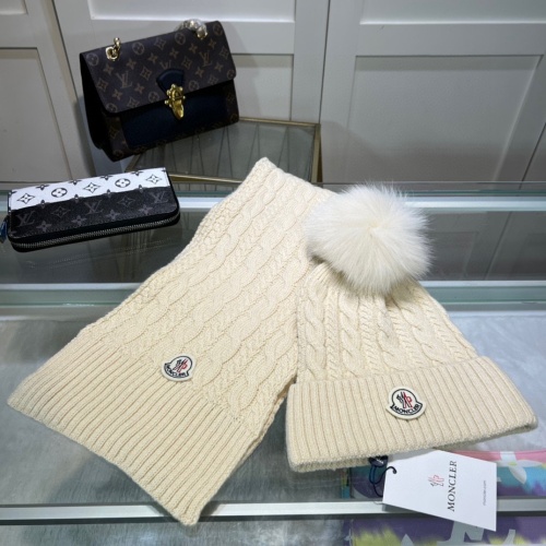 Cheap Moncler Hat and Scarf Set #1261296, $$48.00 USD On Moncler Hat and Scarf and Glove Set