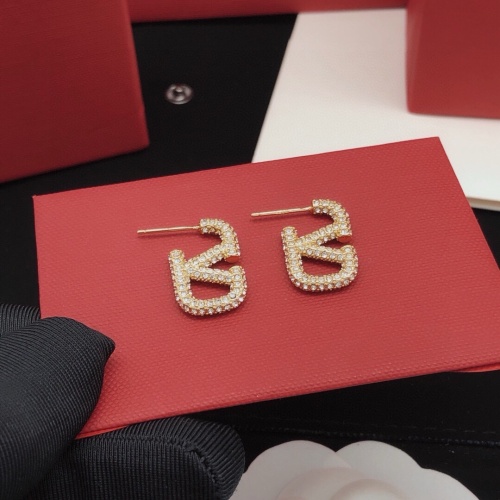 Replica Valentino Earrings For Women #1261677 $29.00 USD for Wholesale