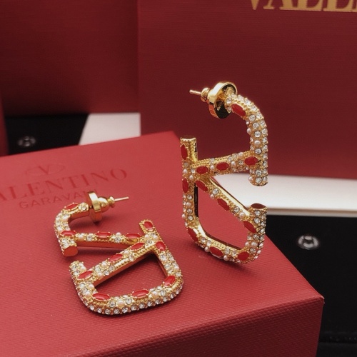 Replica Valentino Earrings For Women #1261744 $36.00 USD for Wholesale