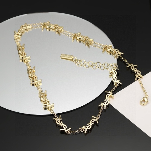 Cheap Yves Saint Laurent YSL Necklaces #1262081, $$34.00 USD On Yves Saint Laurent YSL Necklaces