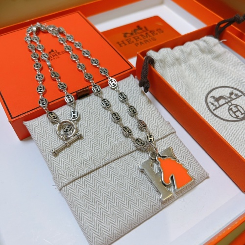 Cheap Hermes Necklaces #1262152, $$56.00 USD On Hermes Necklaces