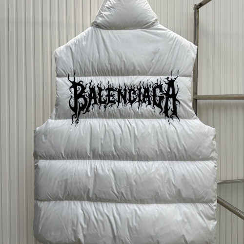 Cheap Balenciaga Down Feather Coat Sleeveless For Unisex #1262380, $$145.00 USD On Balenciaga Down Feather Coat