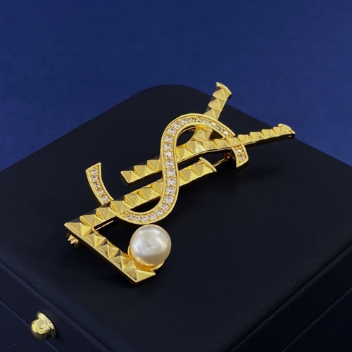 Cheap Yves Saint Laurent Brooches For Women #1262695, $$29.00 USD On Yves Saint Laurent Brooches