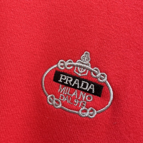 Replica Prada Sweater Long Sleeved For Men #1262856 $76.00 USD for Wholesale