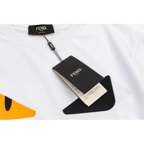 Replica Fendi T-Shirts Short Sleeved For Unisex #1262881 $40.00 USD for Wholesale