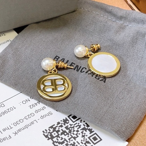 Replica Balenciaga Earrings For Women #1263074 $29.00 USD for Wholesale