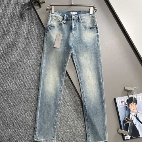 Replica Christian Dior Jeans For Men #1263105 $76.00 USD for Wholesale