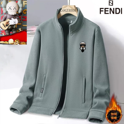 Cheap Fendi Jackets Long Sleeved For Men #1263443, $$64.00 USD On Fendi Jackets