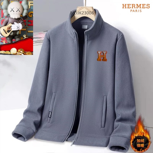 Cheap Hermes Jackets Long Sleeved For Men #1263452, $$64.00 USD On Hermes Jackets