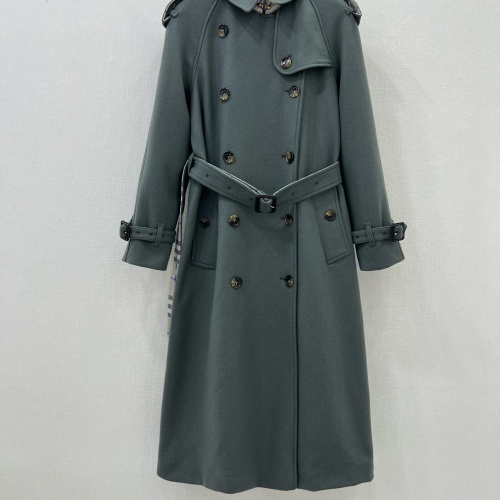 Cheap Burberry Trench Coat Long Sleeved For Women #1263610, $$225.00 USD On Burberry Trench Coat