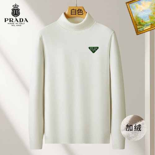 Cheap Prada Sweater Long Sleeved For Men #1263662, $$48.00 USD On Prada Sweater