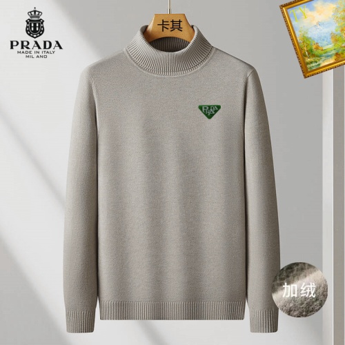 Cheap Prada Sweater Long Sleeved For Men #1263663, $$48.00 USD On Prada Sweater