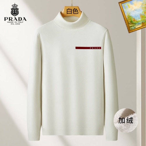 Cheap Prada Sweater Long Sleeved For Men #1263710, $$48.00 USD On Prada Sweater