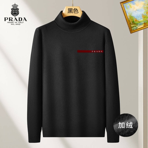 Cheap Prada Sweater Long Sleeved For Men #1263713, $$48.00 USD On Prada Sweater