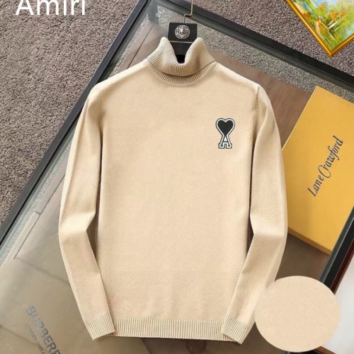 Cheap Amiri Sweaters Long Sleeved For Men #1263786, $$42.00 USD On Amiri Sweaters