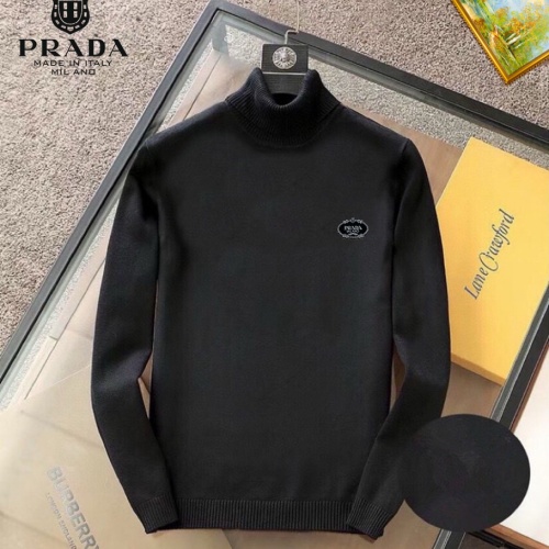 Cheap Prada Sweater Long Sleeved For Men #1263796, $$42.00 USD On Prada Sweater