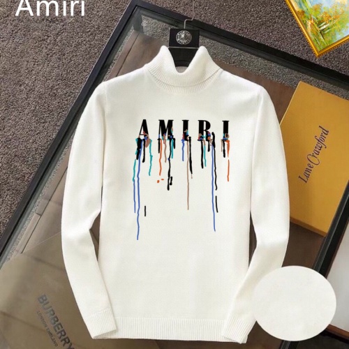 Cheap Amiri Sweaters Long Sleeved For Men #1263812, $$42.00 USD On Amiri Sweaters