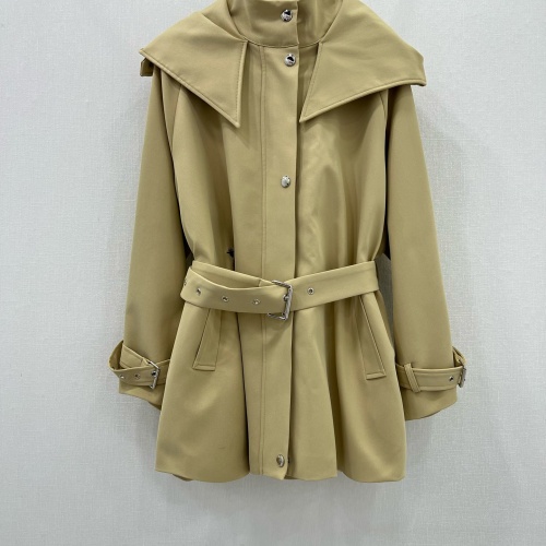 Replica Christian Dior Coat Long Sleeved For Women #1263945 $108.00 USD for Wholesale