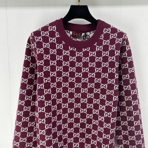 Replica Gucci Sweaters Long Sleeved For Women #1264225 $100.00 USD for Wholesale